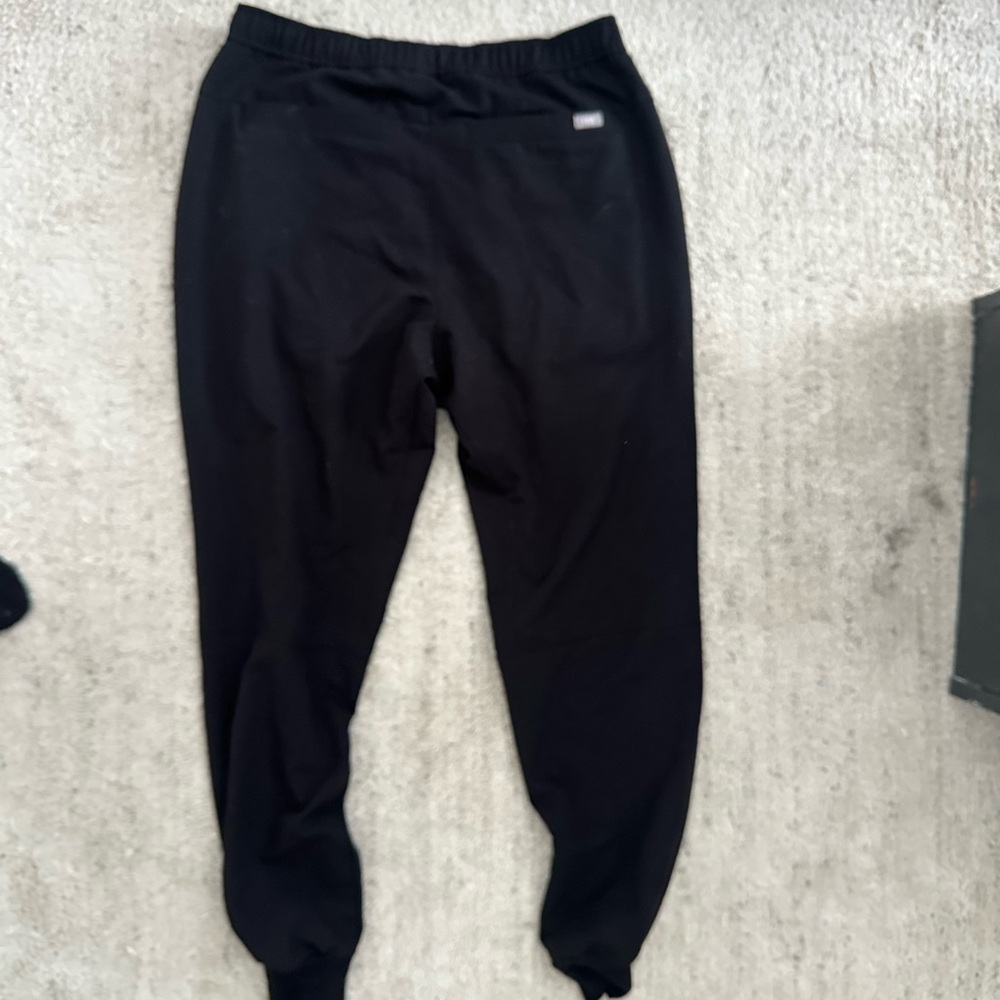 Figs Men's Medium Classic Black Joggers
